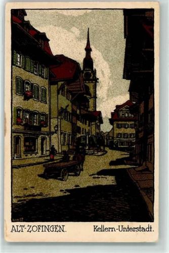 Zofingen 1916 Kellern-Unterstadt