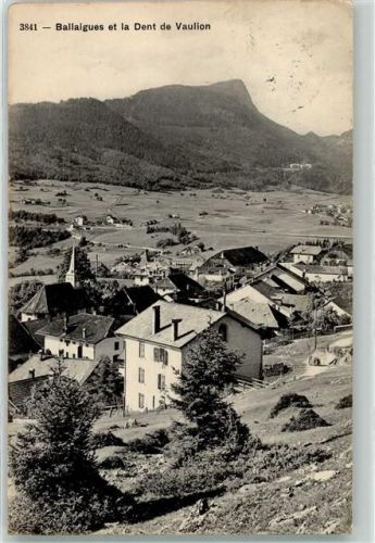 Ballaigues 1915 Dent de Vaulion