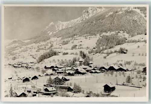 Erlenbach im Simmental Winter