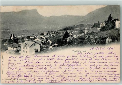 Ballaigues 1901