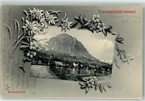 Beckenried 1911 Vierwaldstättersee