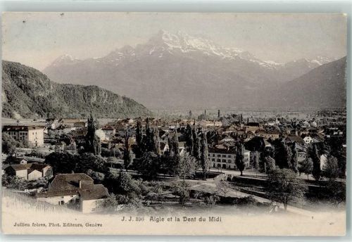 Aigle 1908 Dent du Midi