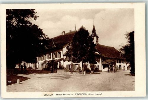 Erlach Hotel Restaurant Frohsinn