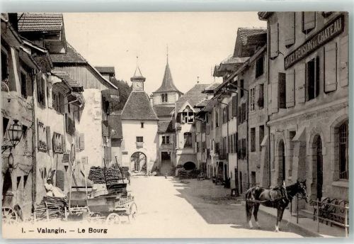 Valangin le Bourg Pferd