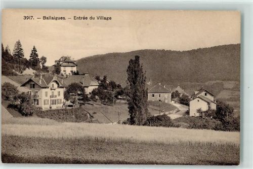 Ballaigues Eingang zur Stadt