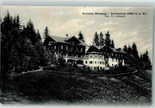Emmenmatt 1918 Kurhaus Hotel Moosegg