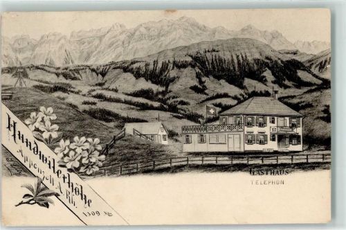 Hundwil 1900 Gasthaus Hundwilerhöhe