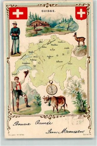 1903 Landkarte Serie 74