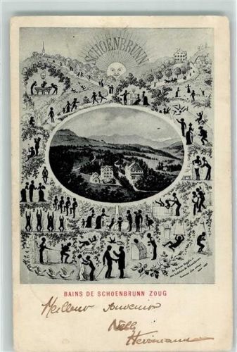 Zug 1907 Bains de Schoenbrunn