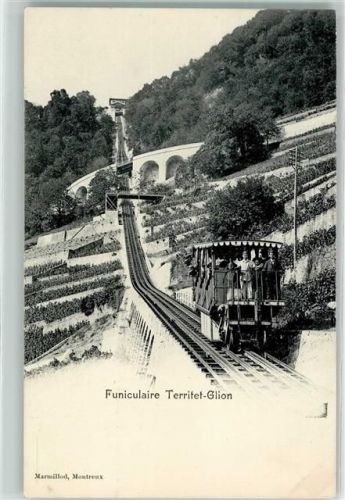 Glion Funiculaire Territet - Glion Bergbahn