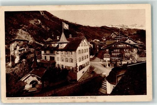 Bürglen UR Tells Geburtsort Hotel Pension Tell