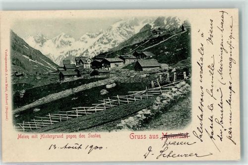 Meien 1900 Susten