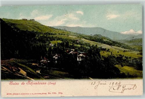 Zug 1904 Bains de Schoenbrunn