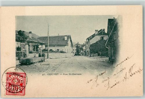 Couvet 1905 Rue St-Gervais