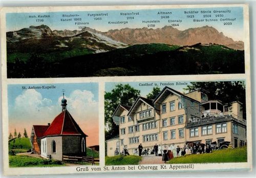 St. Anton St.- Antons-Kapelle Gasthaus Pension Rössle