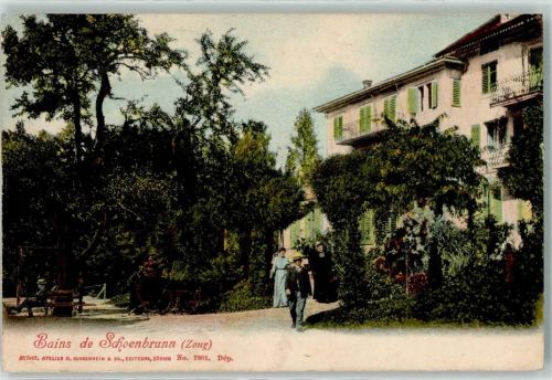 Zug 1909 Bains de Schoenbrunn
