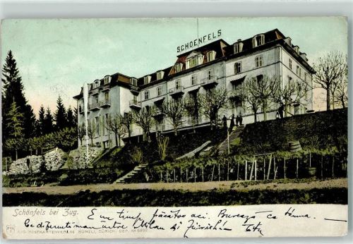 Zug 1908 Schönfels