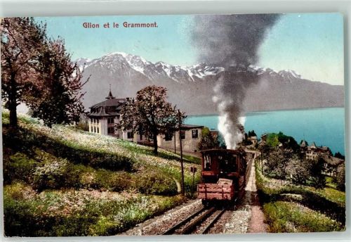 Glion 1907 Bergbahn Grammont
