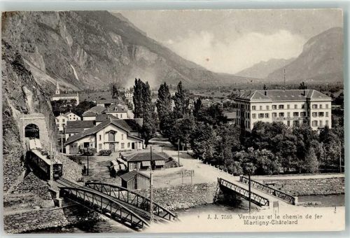 Vernayaz Chemin de fer Martigny - Chatelard Bergbahn