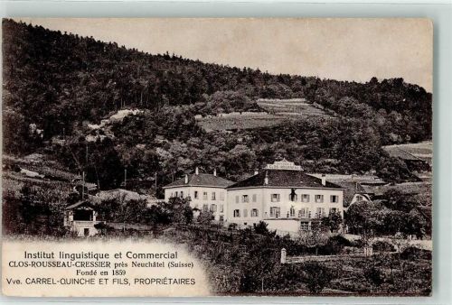 Cressier NE Institut linguistique et Commercial Clos-Rousseau