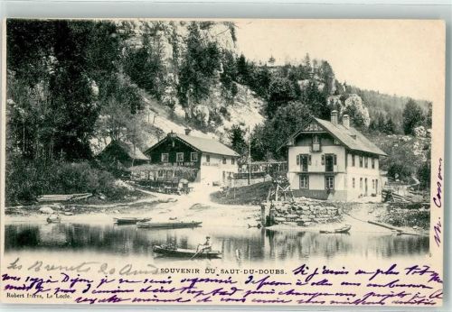 Saut du Doubs Ruderboote