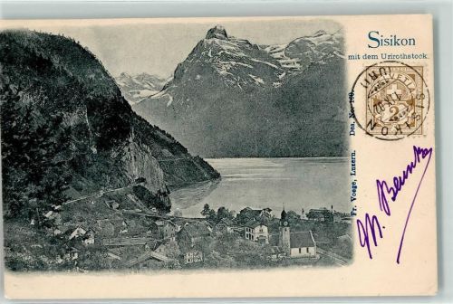Sisikon 1902 Urirothstock