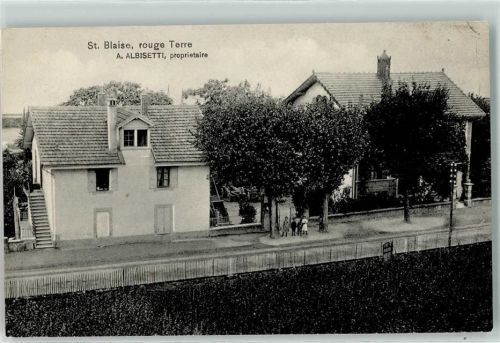 St-Blaise Rouge Terre A. Albisetti proprietaire