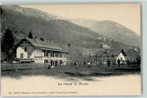 Champ-du-Moulin Hotel Pension de Sentier des Gorges Frau Kind Männer
