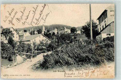 Les Brenets 1905 Kirche