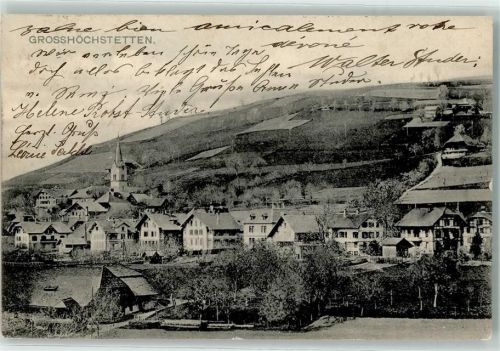 Grosshöchstetten 1909 Kirche