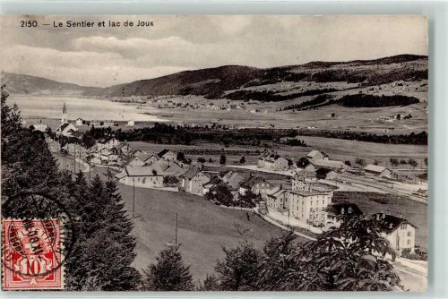 Le Sentier 1908 Lac de Joux Kirche