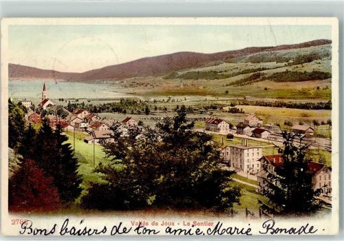 Le Sentier 1905 Vallee de Joux Kirche