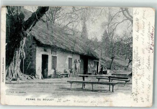 Carouge GE 1901 Ferme du Beulet Ort lt. Stempel