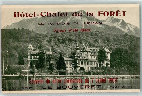 Bouveret Hotel Chalet de la Foret Le Paradies du Leman