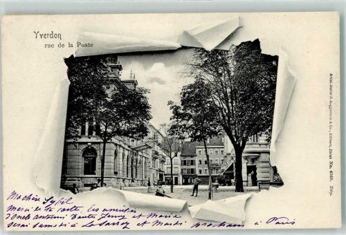 Yverdon-les-Bains 1902 Rue de la Poste