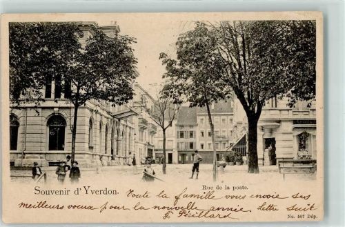 Yverdon-les-Bains 1902 Rue de la poste Kinder Hotel