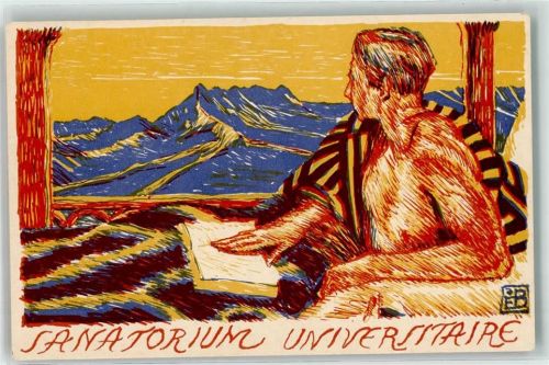 Sanatorium Universitaire sign. EBille