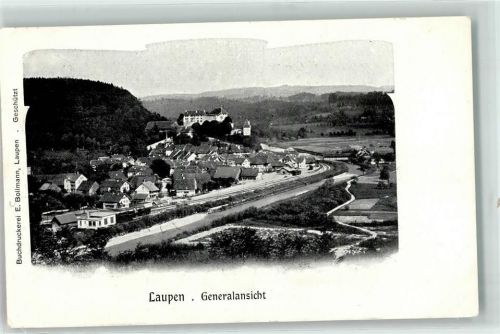 Laupen BE 1906 Bahnlinie