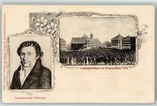 Trogen 1900 Landammann Zellweger
