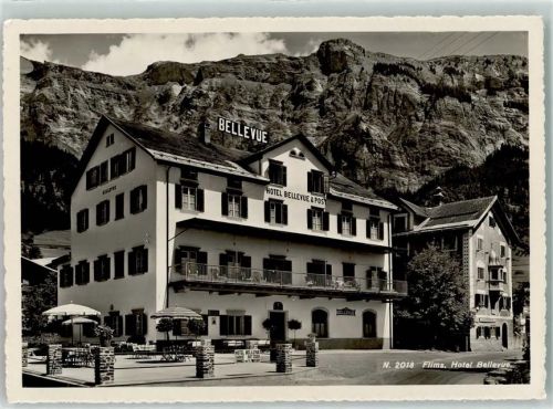 Flims Dorf Hotel Bellevue u. Post