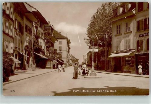 Payerne la Grande Rue