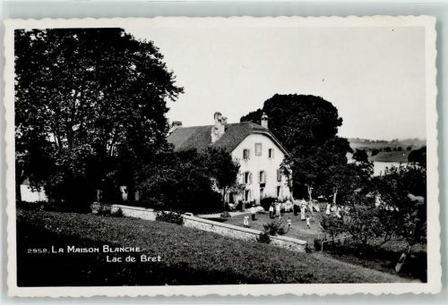 Puidoux la Maison Blanche Lac de Bret Ort lt. Stempel