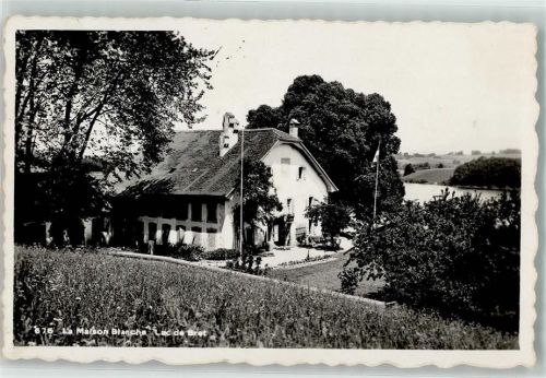 Puidoux la Maison Blanche Lac de Bret Ort lt. Stempel