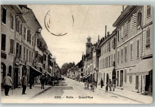 Rolle 1908 Grand Rue