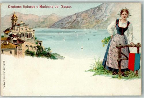Madonna del Sasso Tracht Wappen