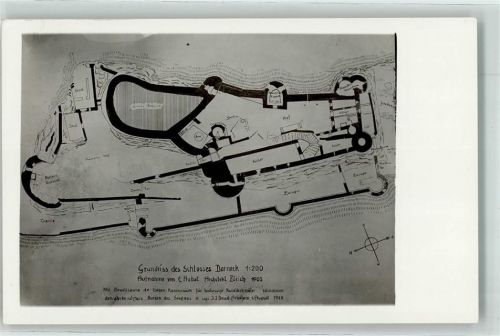 Dornach Grundriss des Schlosses Dorneck