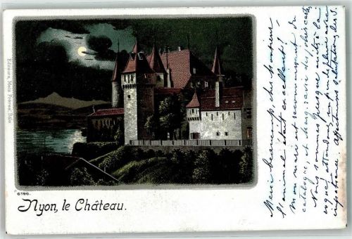 Nyon 1899 le Chateau