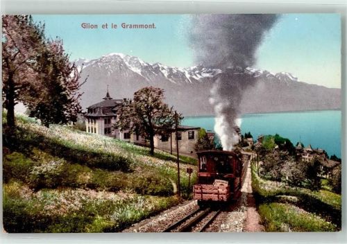 Glion et le Grammont Eisenbahn
