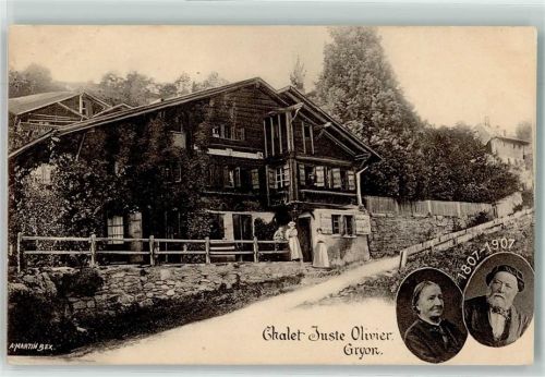 Gryon 1807 - 1907 Chalet Juste Olivier