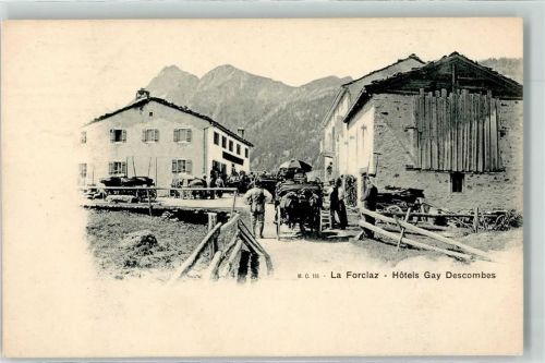 Col de la Forclaz Hotel Gay Descombes